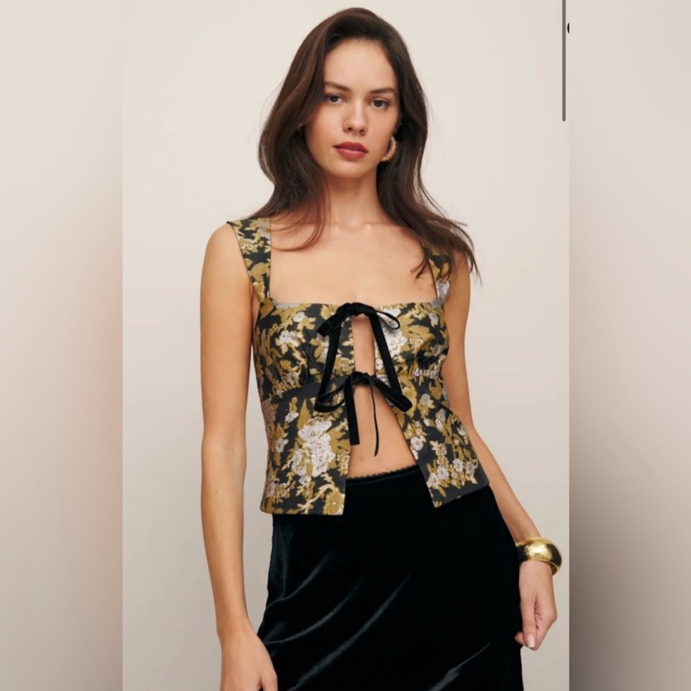 Reformation Azalea Top in Golden Hour